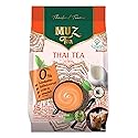 MuzTea Thai Tea Mix Milk Tea Powder 3 in 1 Instant Thai Tea Drink Packets Authentic Assam Tea Leaves For Hot Ice Tea, No Artificial Color 15 Sachets