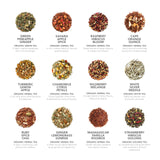 Teabloom - World's Finest Pyramid Tea Collection, 24 Varieties of USDA Certified Organic & Kosher Teas - Black Tea, Green Tea, White Tea, Oolong Tea