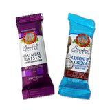 Oatmeal Raisin and Coconut Cream Pie Granola Bars - 16 Bars - Chewy Breakfast and Snack Cereal Bars Pantry Combo Pack - Zero Cholesterol