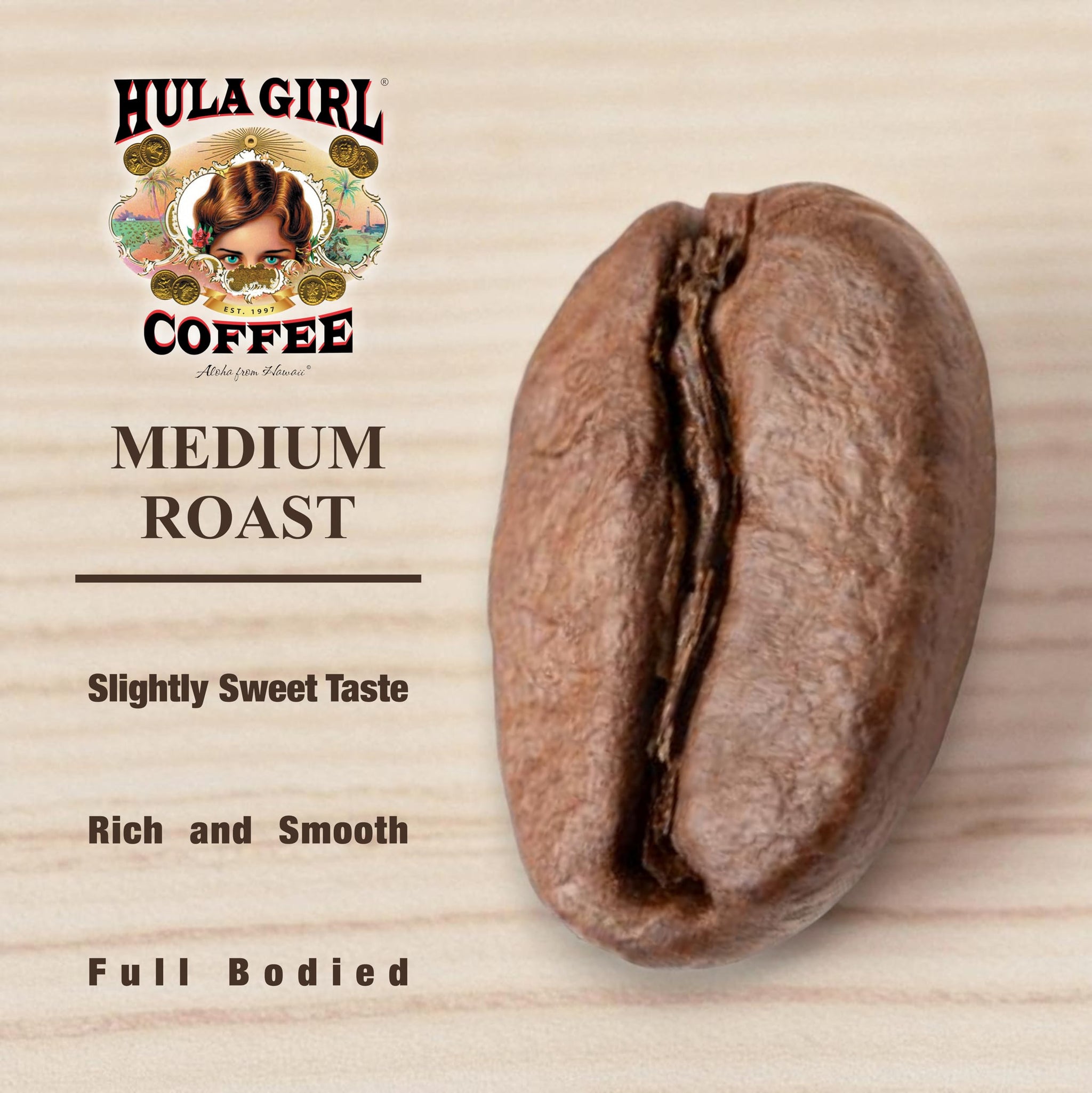 KONA COFFEE 100% - Premium Freeze Dried Instant - Low Acid - Medium Roast Arabica, 1.5oz (1 Pack | 25 Servings) KONA COFFEE 100% - Low Acid Coffee