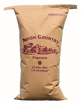 Amish Country Popcorn | 25 lb Bag | Mushroom Popcorn Kernels | Old Fashioned, Non-GMO and Gluten Free (Mushroom - 25 lb Bag)
