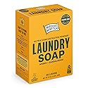 Ingredients Matter Powder Laundry Soap - Amber + Sandalwood Scent, Hypoallergenic Detergent, Natural & Eco-Friendly, Plastic Free, Natural Essential