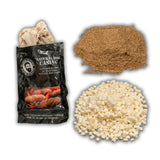 Bearded Butchers Reuben Bratwurst DIY Kit - Corned Beef Spices, Swiss Cheese & 32mm-35mm Natural Hog Casings - Make Authentic Reuben-Style Brats at