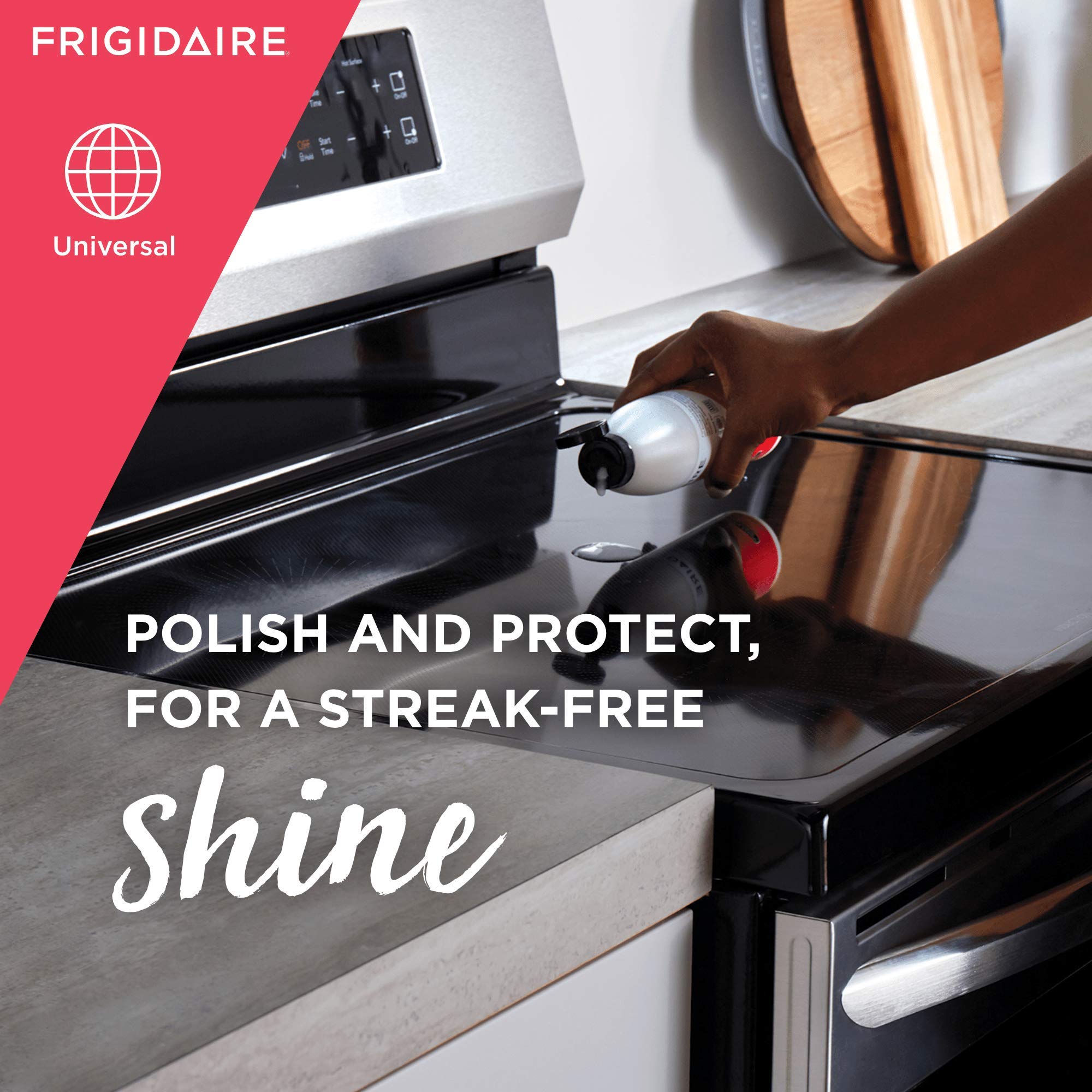 FRIGIDAIRE 5304508690 ReadyClean Cleaner, 1 Pack, White, 12 Fl Oz