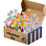 Lollipops Individually Wrapped - 500 Count Bulk Suckers Variety Pack - Assorted Mini Pops for Candy Bowls, Classrooms, Parties, and Gifting Assembled