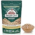 Maple Joe Organic Maple Sugar Sprinkles, Maple Flakes Made With Canadian 100% Pure Maple Syrup. Delicious With Coffee, Ice Cream, Yogurt & More Maple Sugar Granulated Chips Maple Chunks 7.8 oz