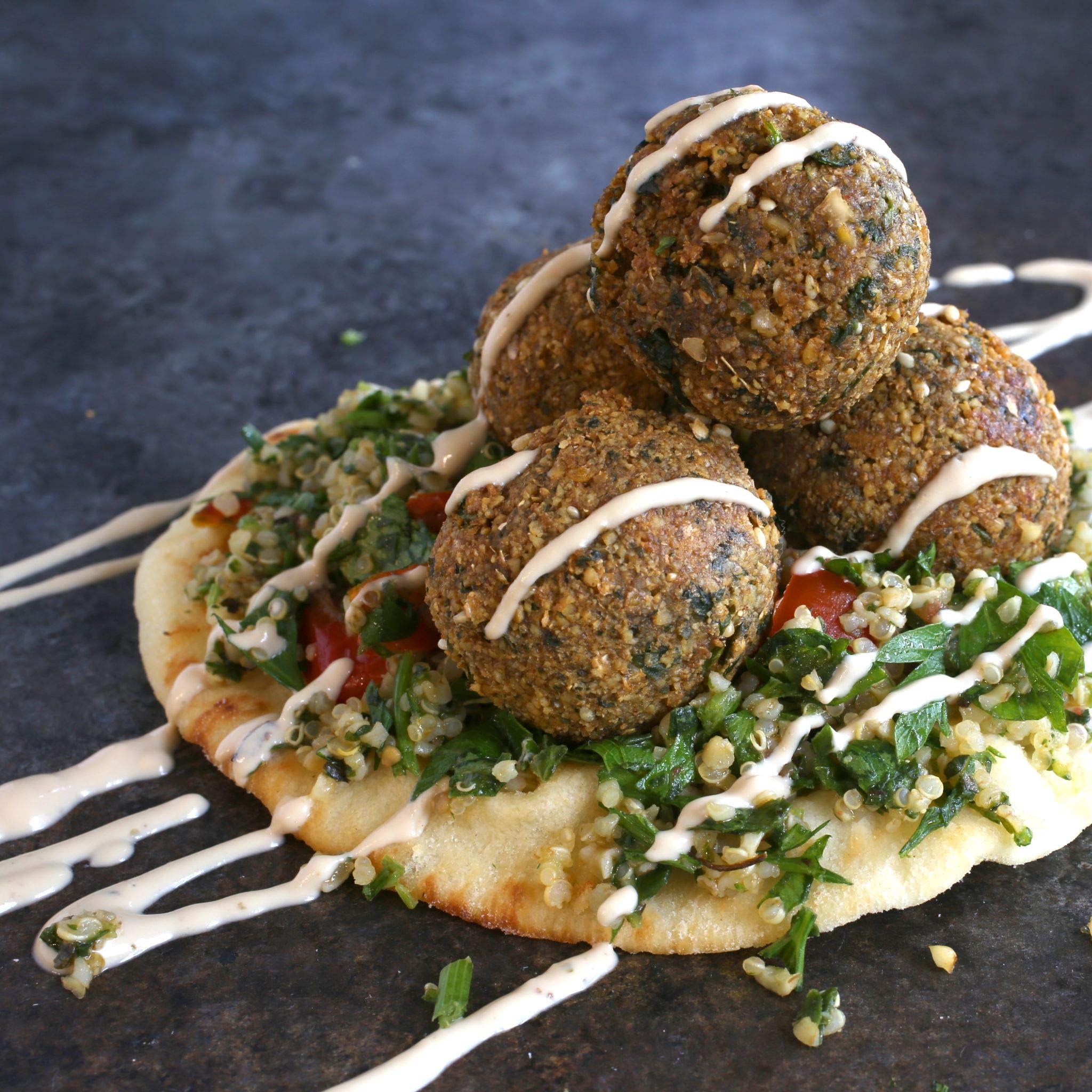 Wild Garden Tahini Sauce & Dressing, Easy Squeeze Bottle. Great on Falafel, Sandwiches, Salads, and Mores! 9.9 oz