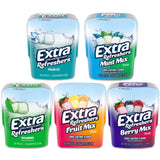 Sugar Free Gum Variety 5 Pack- Mint, Fruit Mix, Polar Ice, Spearmint, Berry (40 Piece Bottle, 5 Pack)