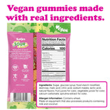 Katjes Vegan Sour Gummies, Wildly Good Sour Soft & Flavorful Gummy Candy, Colorful Whimsical Shapes, No Artificial Dyes or Flavors, Gelatin Free, Kids