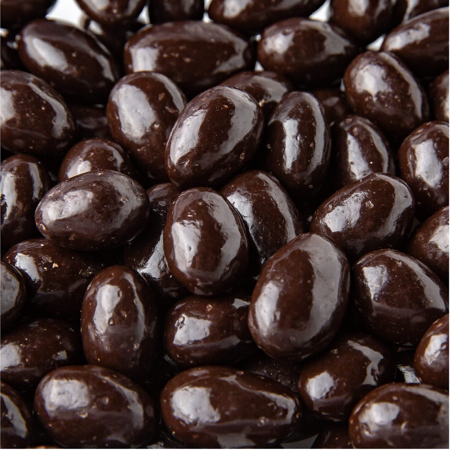 Dark Chocolate Covered Almonds 2-Pound Bag | Bulk Chocolate Covered Nuts | Coated Roasted Almonds for Party Favors, Gifting, Office Candy Jars & Snack