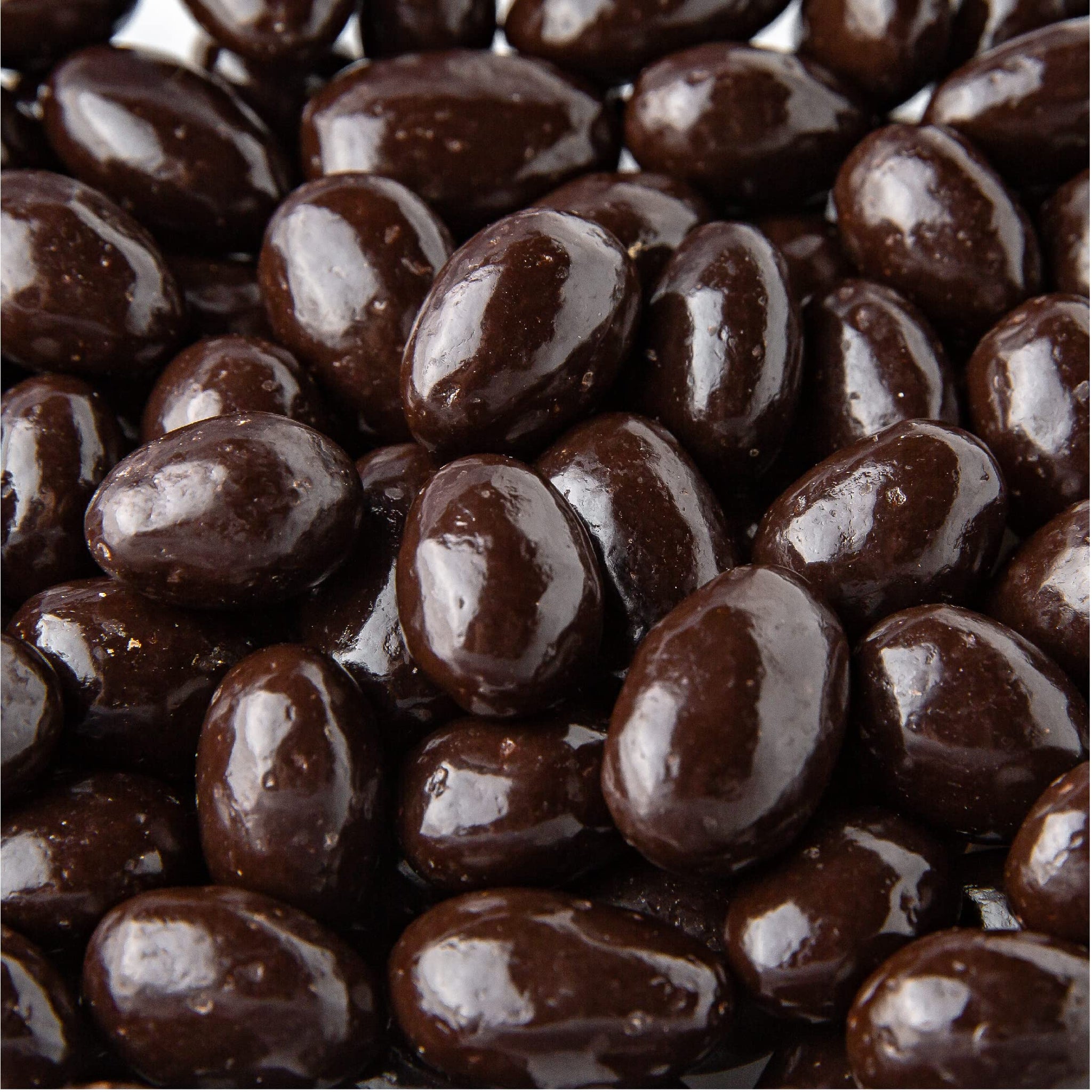 Dark Chocolate Covered Almonds 2-Pound Bag | Bulk Chocolate Covered Nuts | Coated Roasted Almonds for Party Favors, Gifting, Office Candy Jars & Snack
