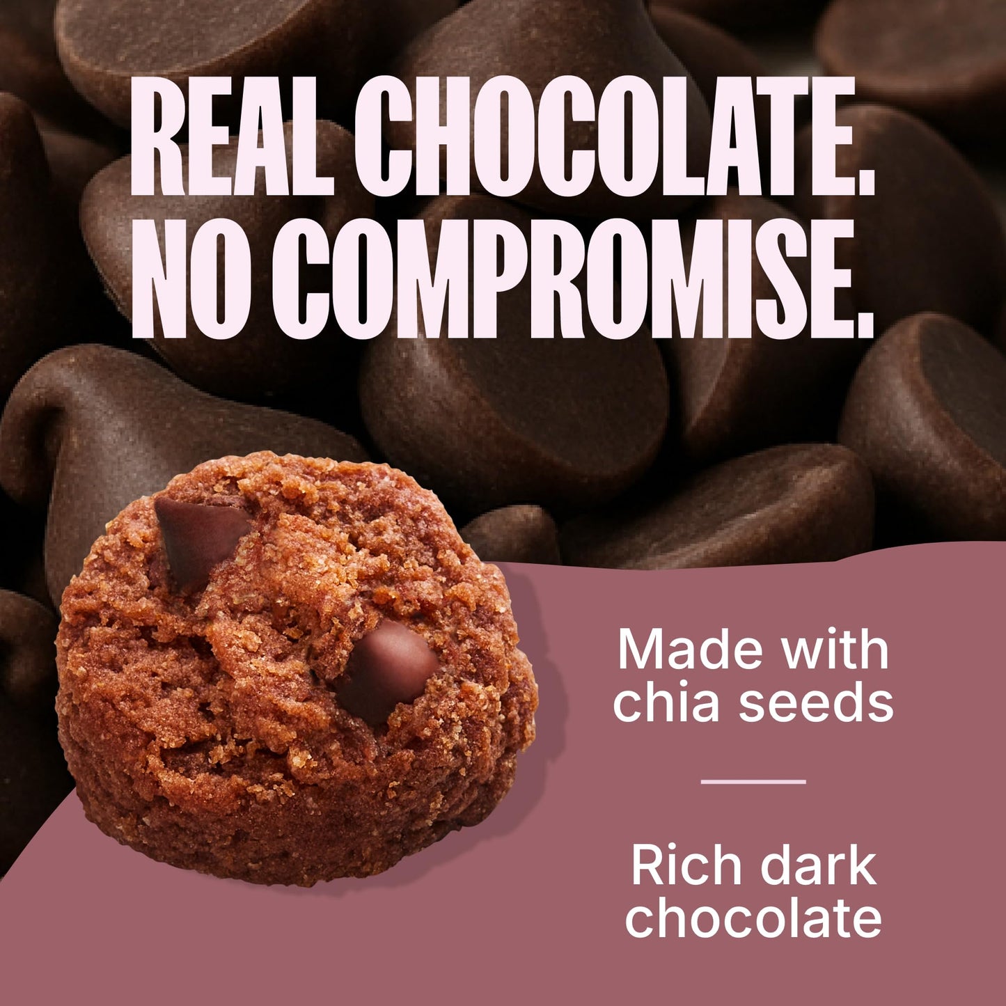MadeGood Double Chocolate Soft-Baked Cookies, 0.85oz Each, Organic Snacks