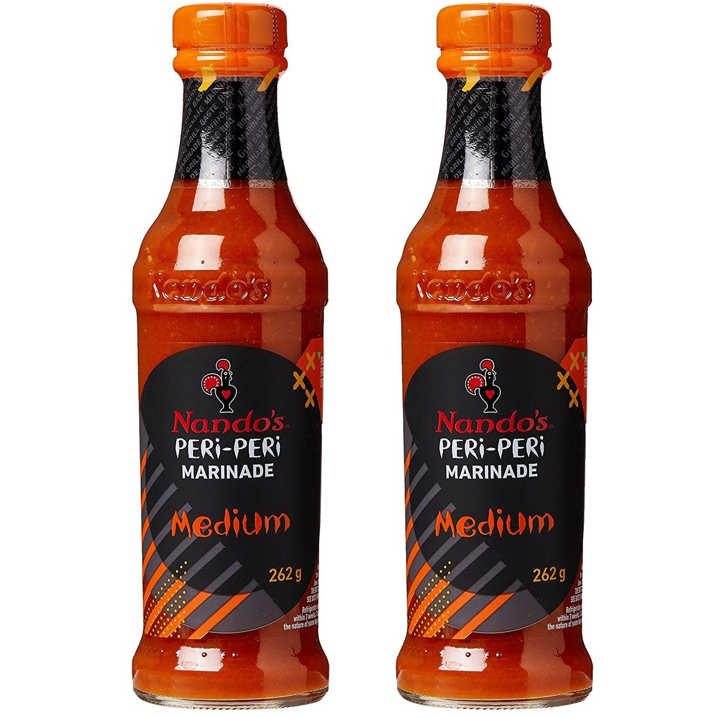 Nando's Medium Peri-Peri Marinade 262g - Pack of 2