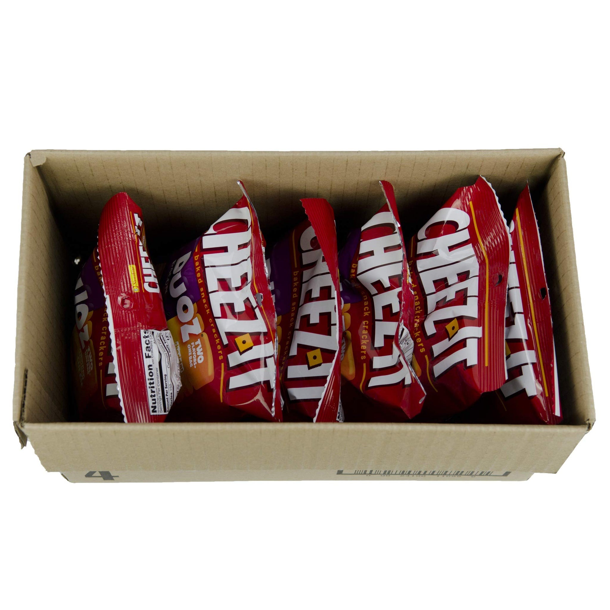 CheezIt Duoz Bacon & Cheddar 4.3Oz(Pack of 6)