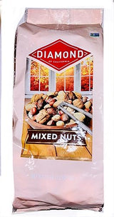 Diamond Mixed Nuts - Whole, Premium in-shell Walnuts, Almonds, Hazelnuts, Pecans, and Brazil Nuts - 32 oz (2 lbs)
