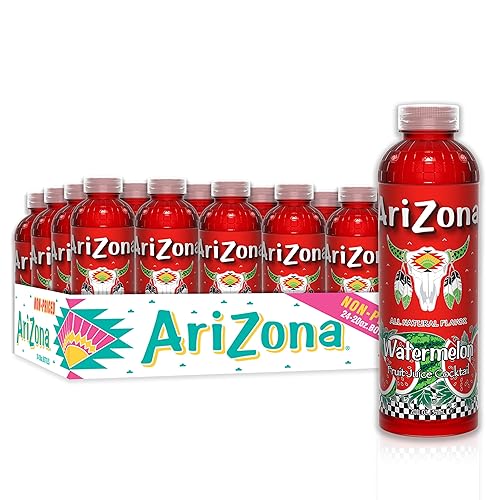 AriZona Watermelon Juice Drink, 20 Fl Oz (Pack of 24)