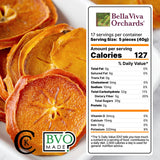 Bella Viva Dried Persimmons, 1.5 lb - California Dried, Upcycled Persimmon Slices - No Sugar Added, No Sulfites - Soft & Chewy Dry Persimmon Fruit