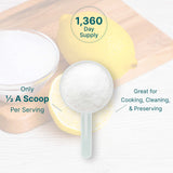 Citric Acid 6 Pounds | Fine Granular Powder, Food Grade, Bulk Supply - Potent Anhydrous Form - Versatile Flavor Enhancer, Preservative, Cleaning