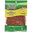 Sadaf Safflower Carthame - Whole Safflower for Cooking & Food Flavoring - Safflower Seasoning - Kosher & Vegetarian - 0.5 oz Resealable Bag