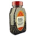 BLACK PEPPER CRACKED FRESHLY PACKED IN LARGE JARS, spices, herbs, seasoning