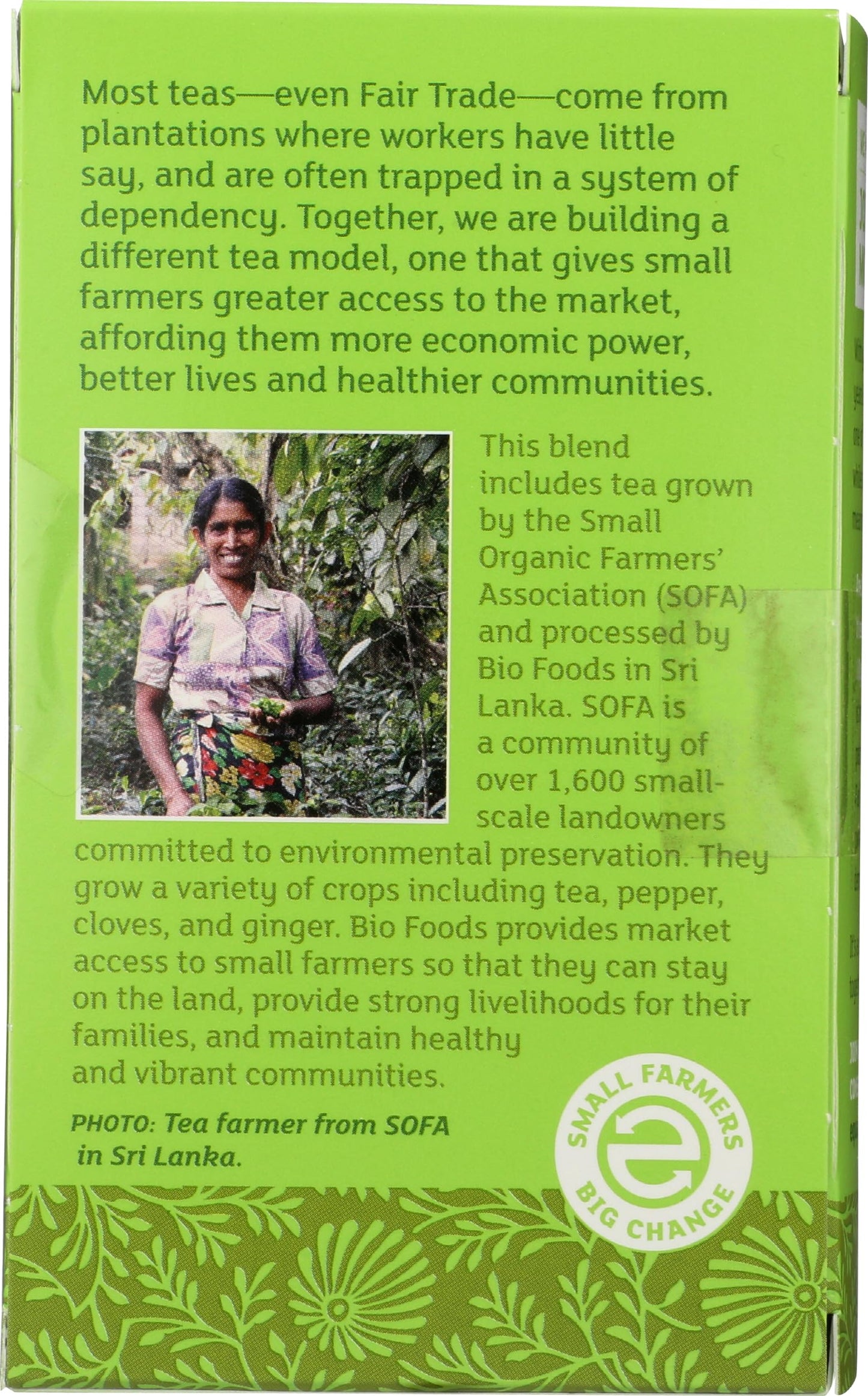 EQUAL EXCHANGE Organic Tea Green Jasmine, 20 CT