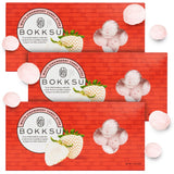 Bokksu White Strawberry Candy Bites - 3-Pack Freeze-Dried Strawberry Candies Infused with White Chocolate, Crunchy, Melt in Your Mouth, Bite-Sized
