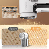 iRUNTEK Wired Fabric Lint Remover, Plug-in Lint Shaver and Brush 2 in 1,Sweater Defuzzer for Removing Fuzz, Lint Balls, Pills, Bobbles from Clothes