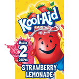Kool-Aid Unsweetened Drink Mix Duo for Beverage Mixing, Flavored Hydration and Water Flavoring, Peach Mango and Strawberry Lemonade, 0.14 Ounce, 96