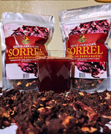 Jamaican Sorrel (Hibiscus Tea) 4oz - Dried Hibiscus Sabdariffa Flowers Loose Leaf | Caribbean Sorrel Drink | Caffeine Free Herbal Tea | Antioxidant