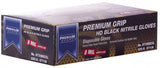 Premium Guard - Nitrile Gloves Heavy Duty 8 Mil Disposable, Powder Free, Black, 50 Gloves per Box (X-Large)