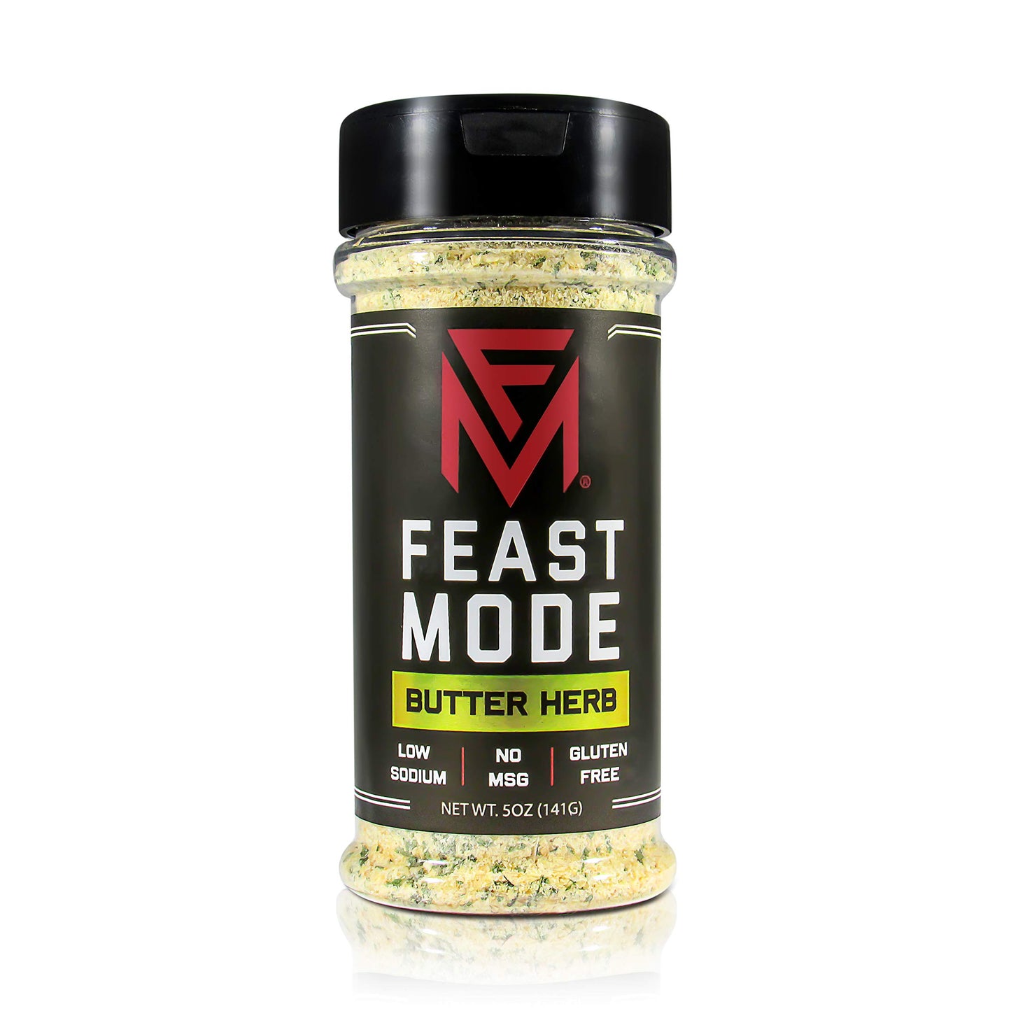 Butter Herb - Feast Mode Flavors - Low Sodium, No MSG, Gluten Free, All Natural, Meal Prep Seasoning, Healthy, Onion, Butter Powder, Parsley