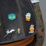 Rick and Morty Szechuan Sauce Pin | Small Metal Enamel Pin | Exclusive Rick & Morty Series Collectible