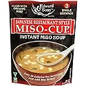Edward & Sons Organic Japanese Restaurant Stle Miso Cup Instant Soup, 2.9 oz