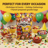 CANDYMAN Candy Variety Pack, Bulk Candy, 10 lb, Individually Wrapped