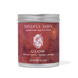 Glow Herbal Tea by Mindful Moon - Vitality & Wellness Blend with Hibiscus, Moringa & Rosehip - Caffeine-Free, Loose Leaf (Large)