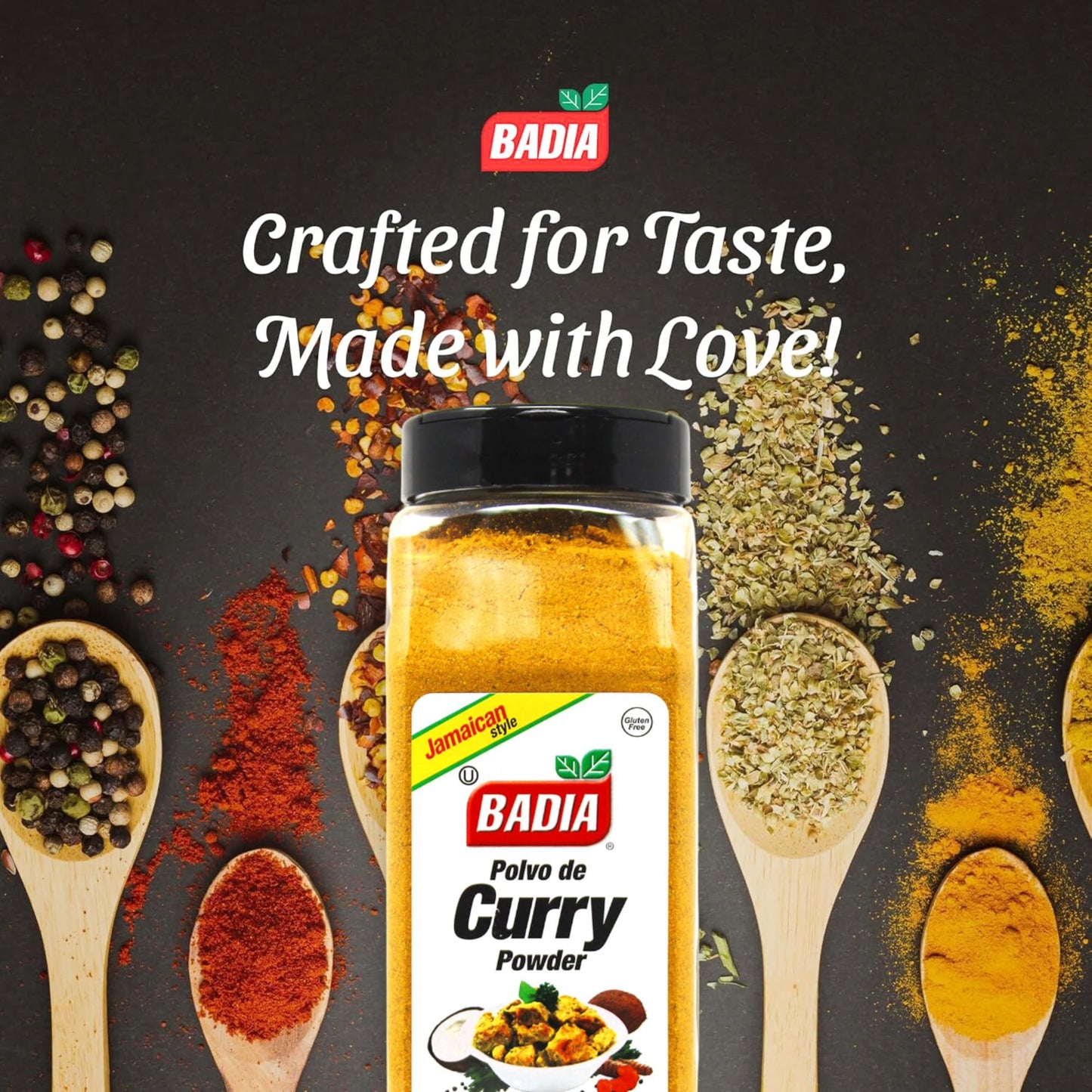 Badia Curry Powder, 16 Ounce (Pack of 6)
