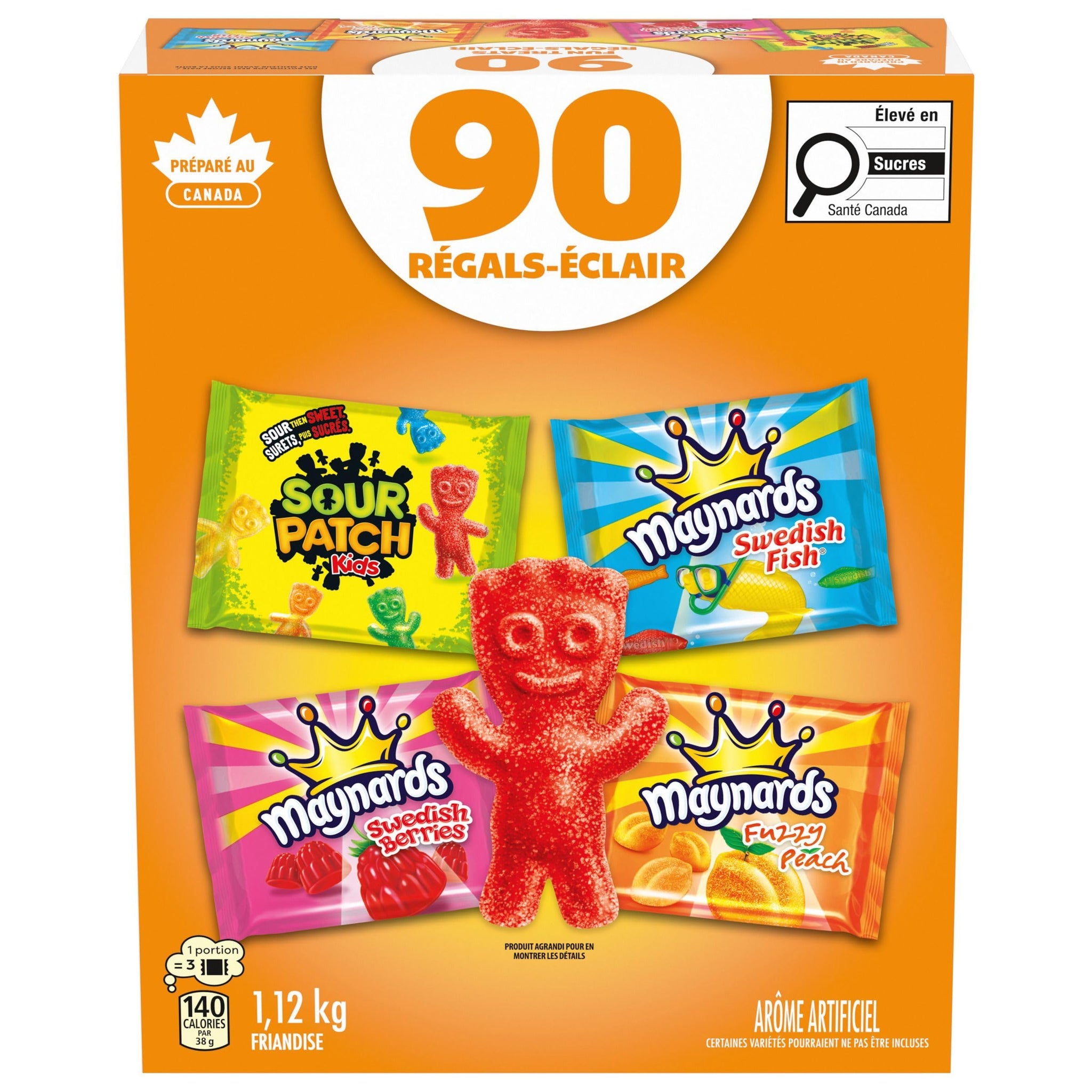 Maynards Halloween Candy, 90 Count, 1120 Gram