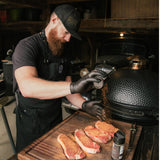 Bearded Butchers Black Blend Seasoning, 64 oz Bag (4 lbs) - Coffee & Molasses Flavor for Steaks, Burgers, Brisket, Roasts, Game Meats - Gluten-Free