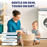 Reef Sheets Laundry Detergent Sheets, 64 loads, Hypoallergenic & Plastic-Free Eco-Friendly Packaging, Gentle on Skin, Tough on Stains
