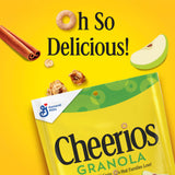 Cheerios Granola, Apple Cinnamon, Good Source of Fiber, Excellent Source of 9 Vitamins and Minerals, 10 oz