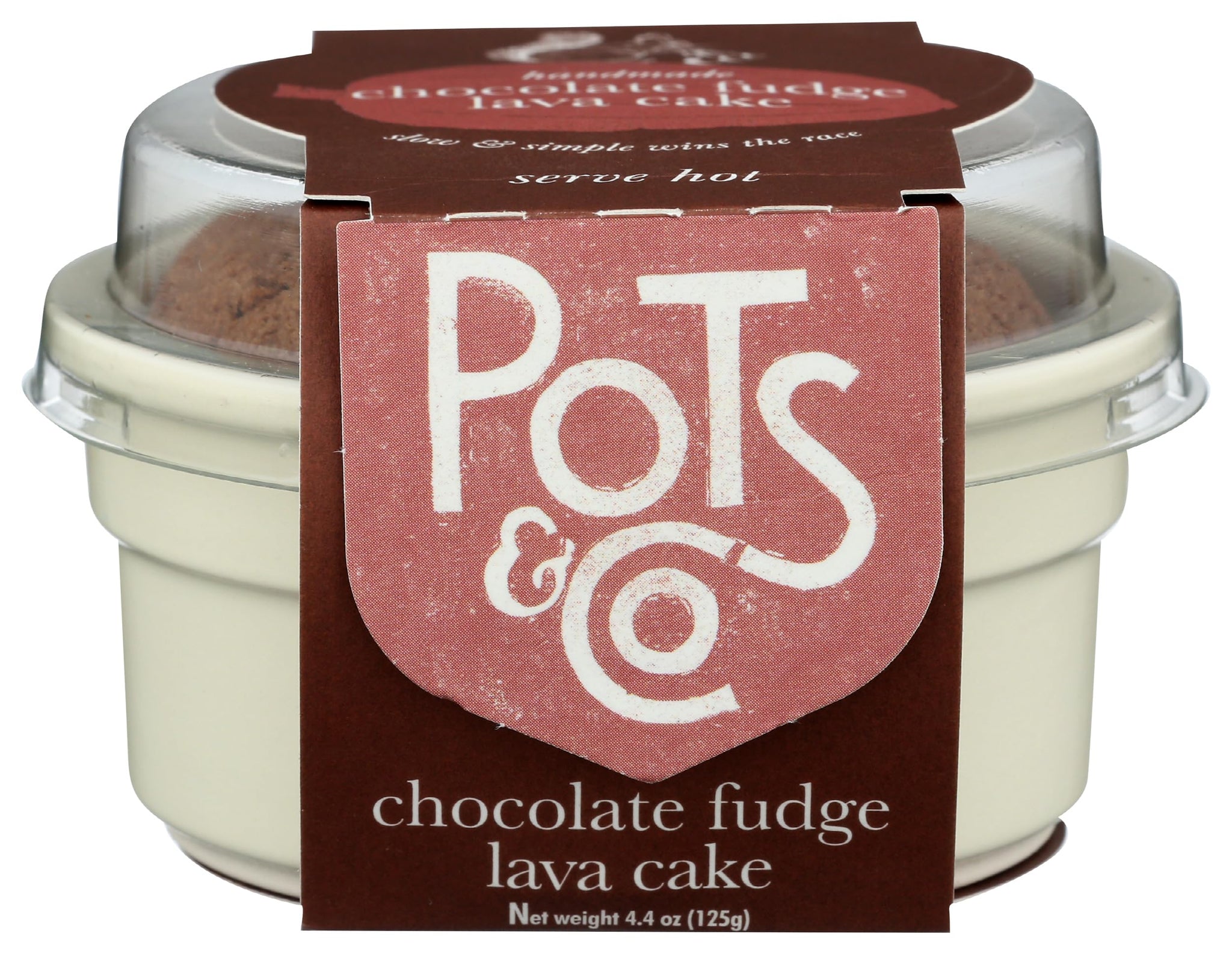 Pots & Co Chocolate Fudge Lava Cake, 4.4 OZ
