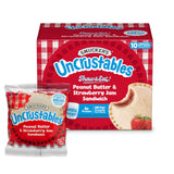 Smucker’s Uncrustables Peanut Butter & Strawberry Jam Sandwiches, 10 Count, 2 Oz. Each, Frozen