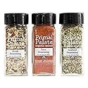 Primal Palate Organic Spices - Griddle and Grill Pack 3-Bottle Gift Set