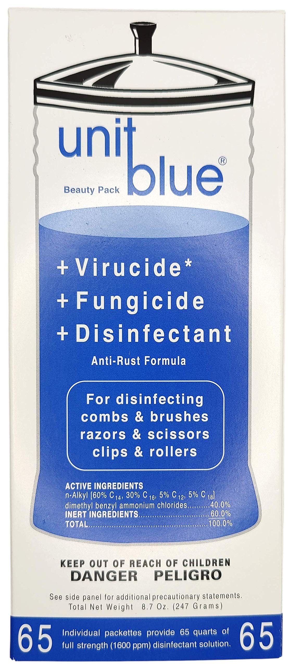 Timsen Unit Blue Germicidal Disinfectant (Box of 65)