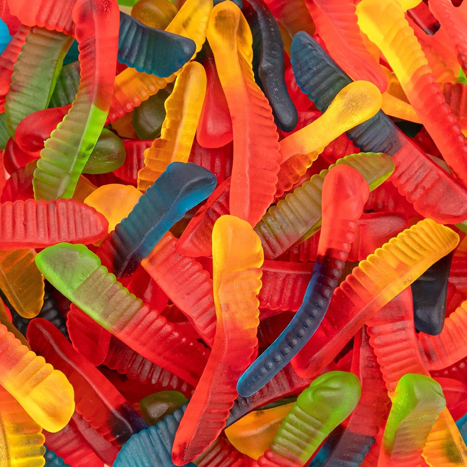 Sugar Free Gummy Worms | Bulk Candy | 0.5lb, 1lb & 2lb Options | Sugar Free Candy Treat (1/2 lb)