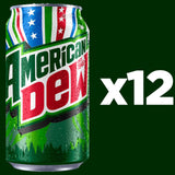 Mountain Dew Soda, 12 Fl Oz Cans (Pack of 12)