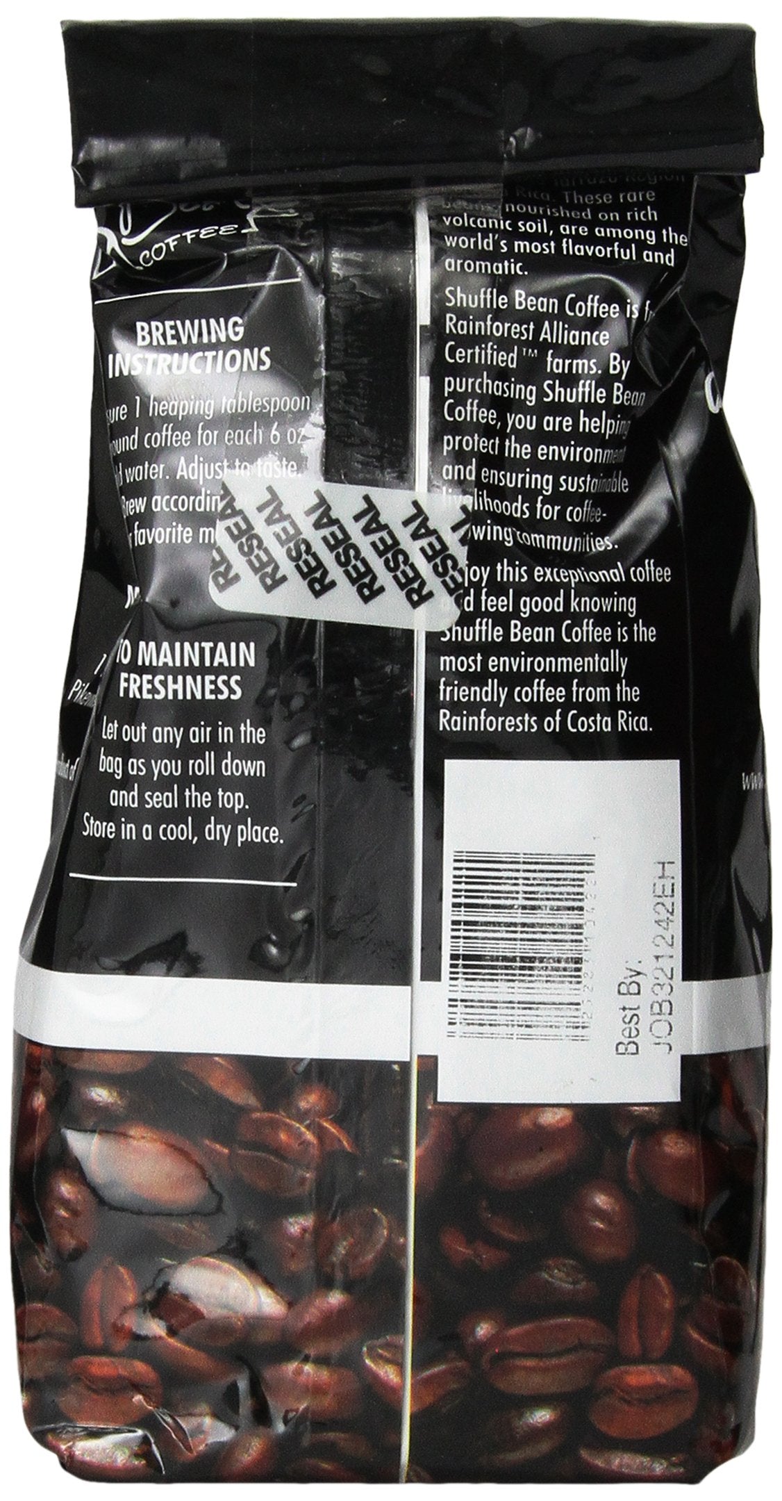 Shuffle Bean Dark Roast Ground Coffee