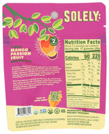 Solely Organic Mango & Passion Fruit Gummies, 2.5 OZ