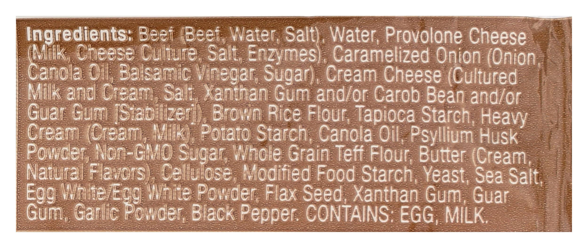 GLUTENFREEDA Pocket Sandwich Rst Beef & Onion, 4.5 OZ