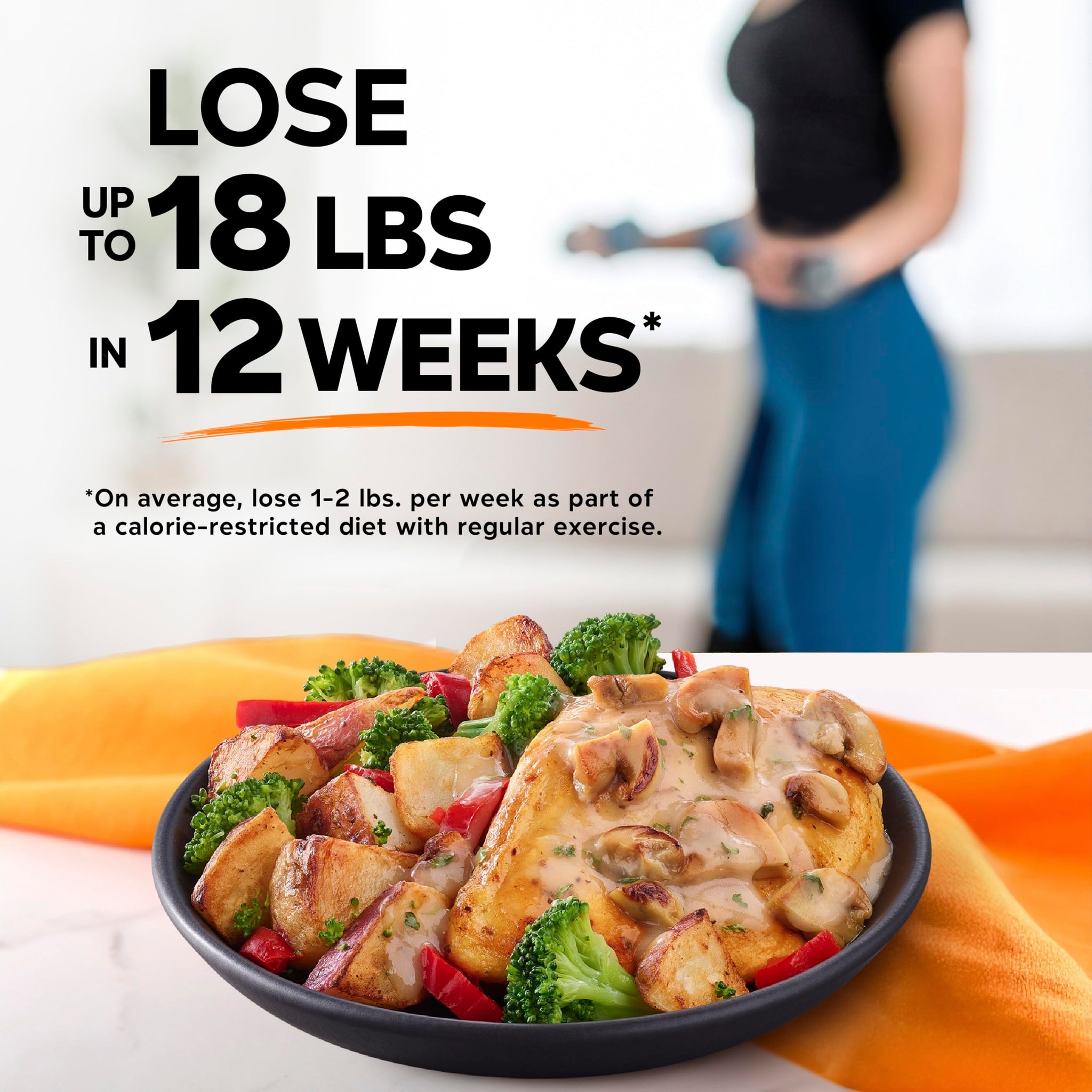 Lean Cuisine Signature Herb Roasted Chicken, Frozen Lunch, Frozen Single Meals 8 oz